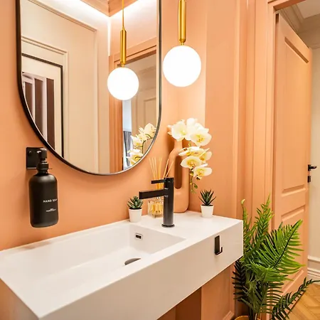 Appartement Victoriei Emerald & Pink Gems - Designer Bucarest