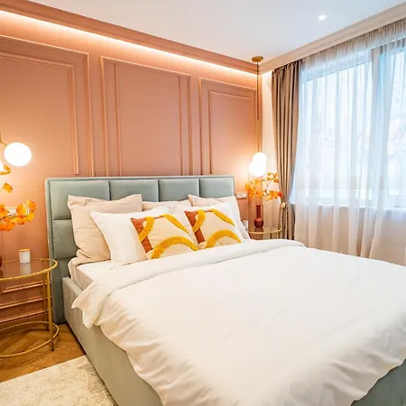 Victoriei Emerald & Pink Gems - Designer Appartement Bucarest