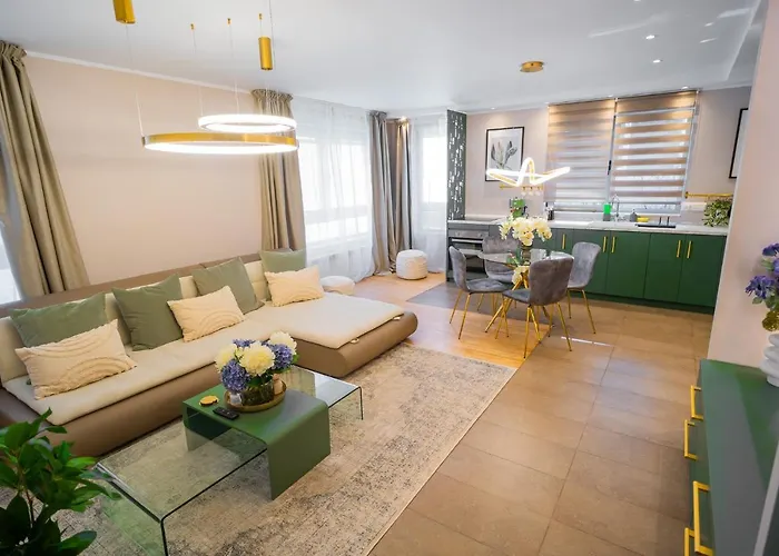 Apartament Victoriei Emerald & Pink Gems - Designer Bucureşti