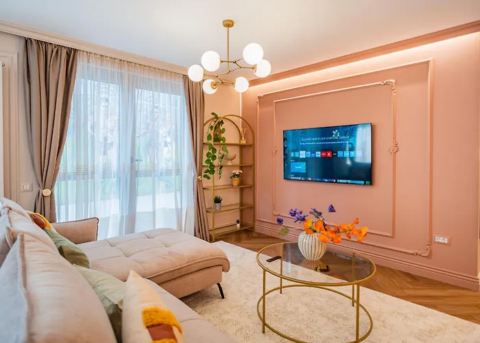 Apartament Victoriei Emerald & Pink Gems - Designer Bucureşti