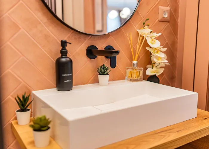 Apartament Victoriei Emerald & Pink Gems - Designer *