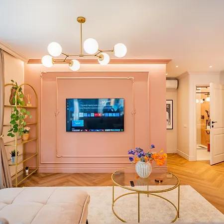 Apartment Victoriei Emerald & Pink Gems - Designer Bucharest