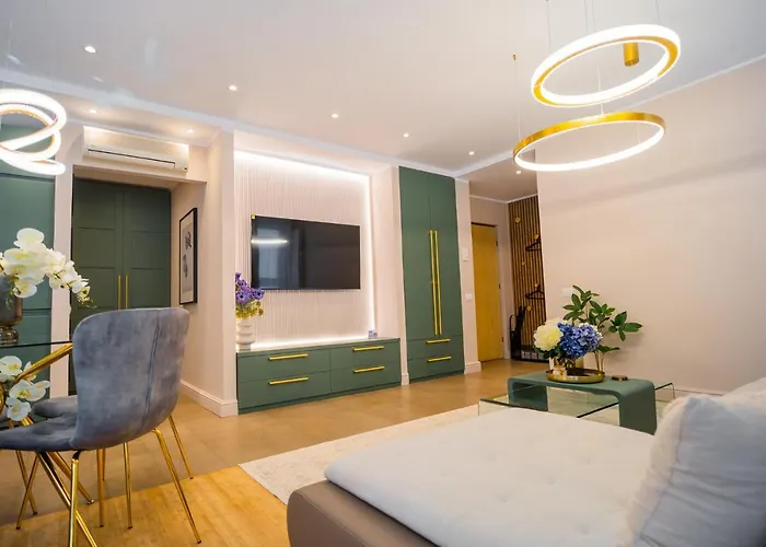 Apartmán Victoriei Emerald & Pink Gems - Designer Bukurešť