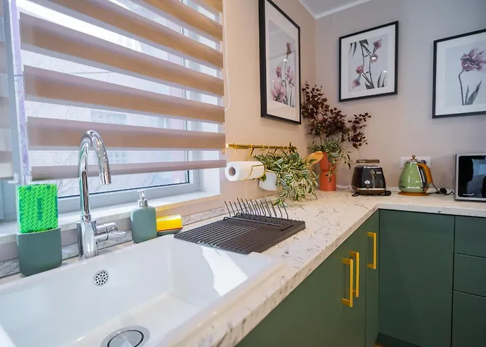 Apartmán Victoriei Emerald & Pink Gems - Designer *