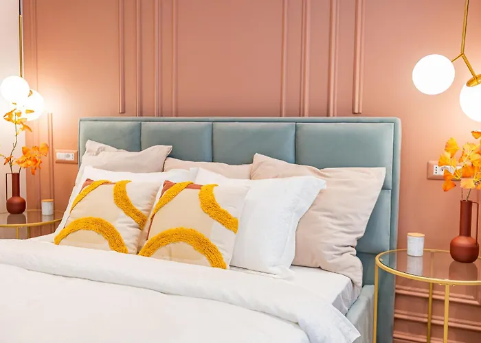 Apartmán Victoriei Emerald & Pink Gems - Designer